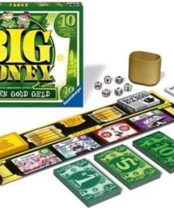 GAME. Big Money ''Verdien Goud Geld'' - Bordspel - Geld - Educatief - Vermaak - Spel - Familie -Exporteren spellen-voor winkel 550x345 3