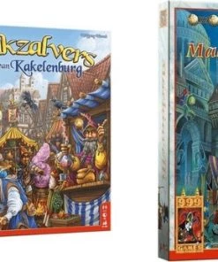 Merkloos Spellenbundel - 2 Stuks - De Kwakzalvers Van Kakelenburg & Machiavelli