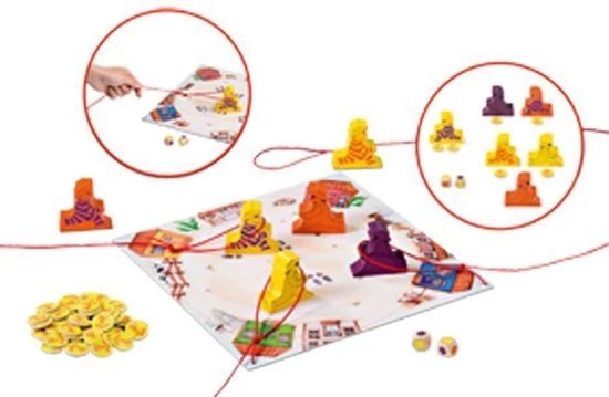 Selecta Spellen Larry Lasso - Educatief Spel 4 Selecta Spellen Larry Lasso - Educatief Spel - Afbeelding 2