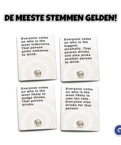 Gagato Drankspel - These Cards Will Get You Drunk & These Cards Will Get You Drunk Too - Inclusief Shot Dispenser Grijs - Inclusief Shotglaasjes - Inclusief Dobbelsteen - Kaartspel - Set Kaarten -Exporteren spellen-voor winkel 550x361 5