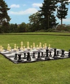 Ubergames Complete Schaakset, Incl. Mat 90x90 Cm Top Kwaliteit Klasse En Geweldig -Exporteren spellen-voor winkel 550x366 59