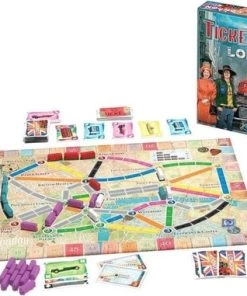 Days Of Wonder Spellenbundel - Ticket To Ride - 2 Stuks - Europa (Basisspel) & Uitbreiding Londen -Exporteren spellen-voor winkel 550x381 4