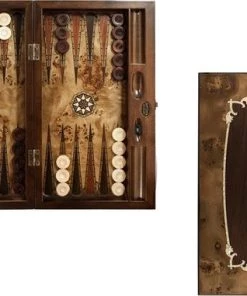 Helena Wood Art Backgammon - Tavla - Handgemaakt - Hout - Luxe Uitgave - 52 X 30 X 7,5 Cm -Exporteren spellen-voor winkel 550x381 5