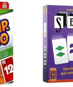 999 Games Spellenbundel - Kaartspel - 2 Stuks - Skip-Bo & SET!