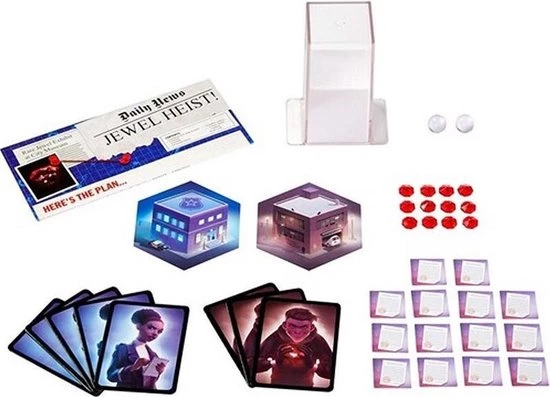 Mattel Games Mattel JEWEL HEIST Strategiespel | Kaaten Spellen 7 Mattel Games Mattel JEWEL HEIST Strategiespel | Kaaten Spellen - Afbeelding 5