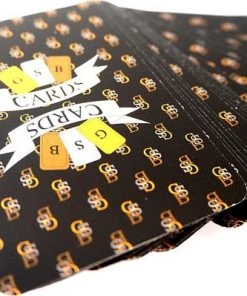 GSB Genderneutrale Speelkaarten - Signature Zwart - Enkel Pak In Tuckbox 24 GSB Genderneutrale Speelkaarten - Signature Zwart - Enkel Pak In Tuckbox -Exporteren spellen-voor winkel 550x399