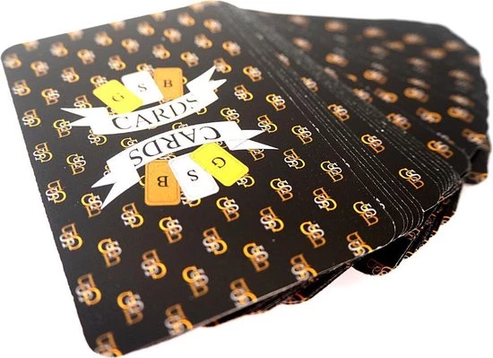 GSB Genderneutrale Speelkaarten - Signature Zwart - Enkel Pak In Tuckbox 12 GSB Genderneutrale Speelkaarten - Signature Zwart - Enkel Pak In Tuckbox - Afbeelding 10