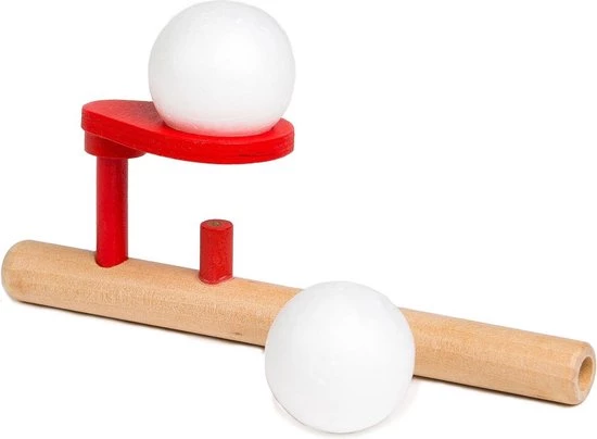 Invento Zwevende Bal Retr-oh Unisex 5 X 15 X 4 Cm Rood/bruin/wit 4 Invento Zwevende Bal Retr-oh Unisex 5 X 15 X 4 Cm Rood/bruin/wit - Afbeelding 2