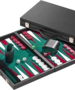 Philos Backgammon Medium Groen