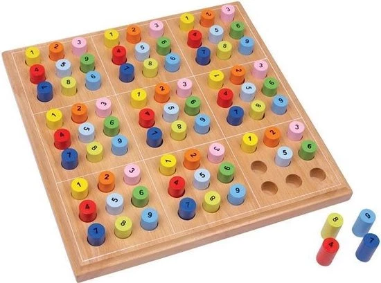 Small Foot Company Small Foot Houten Sudoku Pinnen 25 X 25 X 3 Cm 3 Small Foot Company Small Foot Houten Sudoku Pinnen 25 X 25 X 3 Cm