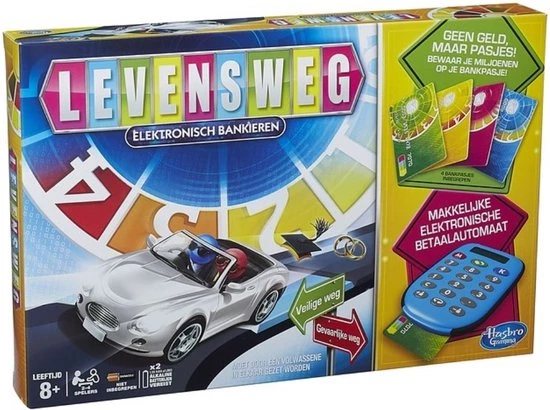 Hasbro Spellenbundel - 3 Stuks - Monopoly Valsspelerseditie & Jenga & Levensweg Elektronisch Bankieren 13 Hasbro Spellenbundel - 3 Stuks - Monopoly Valsspelerseditie & Jenga & Levensweg Elektronisch Bankieren - Afbeelding 11