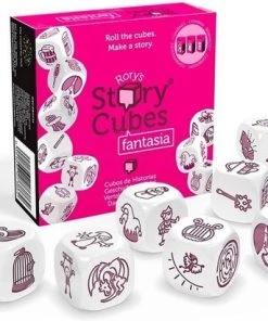 Merkloos Spellenbundel - Dobbelspel - 3 Stuks - Rory's Story Cubes Voyages, Fantasia & Emergency -Exporteren spellen-voor winkel 550x411 6