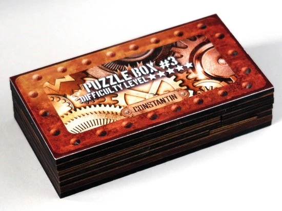 Constantin Puzzle-box Nr.3 - Recent Toys - Breinbreker 8 Constantin Puzzle-box Nr.3 - Recent Toys - Breinbreker - Afbeelding 6