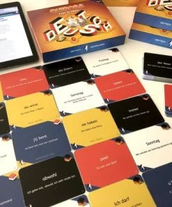 QUIBOBA Duits Taalspel (spel #1) - Duits Leren Voor Brugklassers Met Woordkaarten, Podcast En Oefenmateriaal -Exporteren spellen-voor winkel 550x412 40