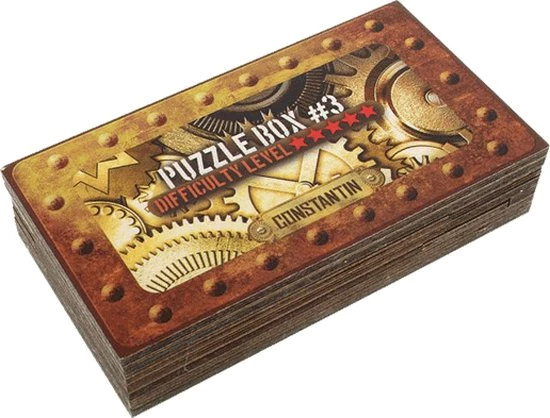 Constantin Puzzle-box Nr.3 - Recent Toys - Breinbreker 7 Constantin Puzzle-box Nr.3 - Recent Toys - Breinbreker - Afbeelding 5