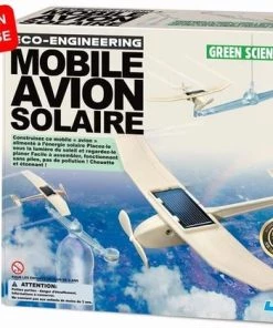 4m Kidzlabs Green Science Solar Vliegtuig 24 Cm 24-delig