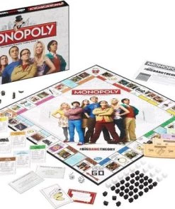 Monopoly Big Bang Theory - Engelstalig Bordspel -Exporteren spellen-voor winkel 550x421