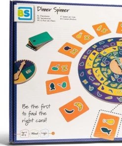 BS Diner Draaier - Hout - FSC - Groentespel - Vanaf 6 Jaar
