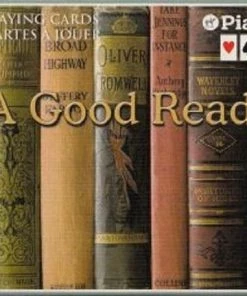 Luxe Speelkaarten A Good Read Piatnik