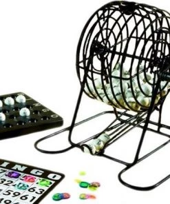 Engelhart Stalen Bingomolen Set 13,5 Cm Zwart