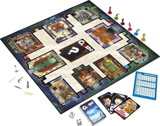 Merkloos Spellenbundel - 2 Stuks - Hasbro Cluedo & Escape Room Jumanji 6 Merkloos Spellenbundel - 2 Stuks - Hasbro Cluedo & Escape Room Jumanji - Afbeelding 4