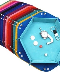 Genvi Dobbelstenenbak Zeshoek Zwart Klein -Exporteren spellen-voor winkel 550x459 3