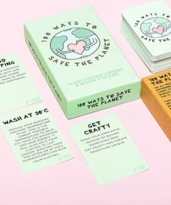 Gift Republic 100 Ways To Save The Planet Kaarten