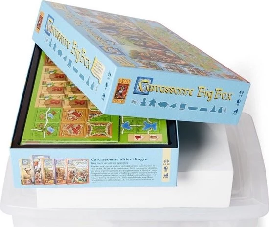 Merkloos Spellenbundel - 2 Stuks - Machiavelli & Carcassonne Big Box 3 9 Merkloos Spellenbundel - 2 Stuks - Machiavelli & Carcassonne Big Box 3 - Afbeelding 7