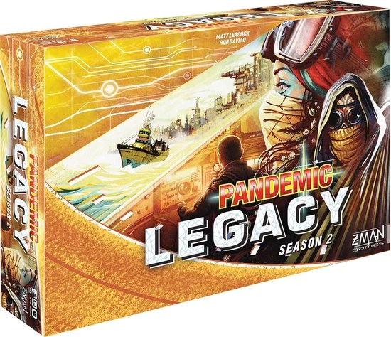 Z-Man Games Pandemic Legacy Season 2 Yellow - Engelstalig Bordspel 3 Z-Man Games Pandemic Legacy Season 2 Yellow - Engelstalig Bordspel