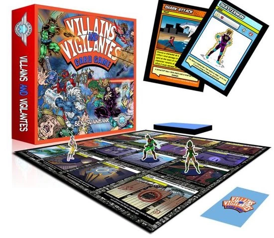 Game Salute Villains And Vigilantes Card Game 3 Game Salute Villains And Vigilantes Card Game