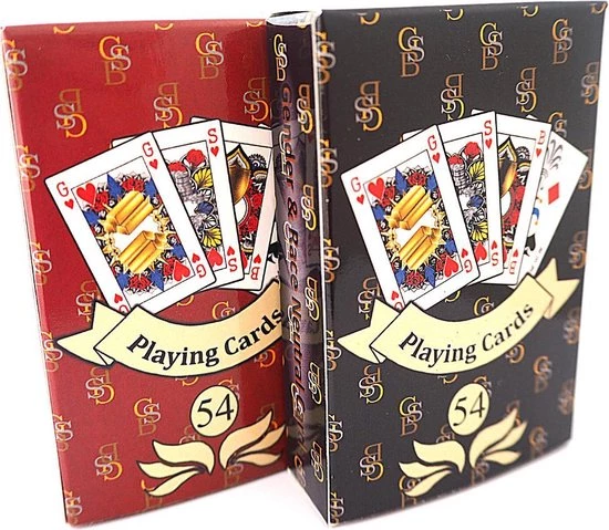 GSB Genderneutrale Speelkaarten - Signature Zwart - Enkel Pak In Tuckbox 11 GSB Genderneutrale Speelkaarten - Signature Zwart - Enkel Pak In Tuckbox - Afbeelding 9