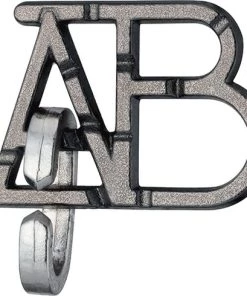 Hanayama Huzzle Breinbreker Cast Abc Niveau 1 11,8 Cm Staal Zilver