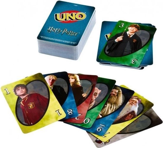 Mattel Games UNO Harry Potter Kaartspel 112-delig (en) 4 Mattel Games UNO Harry Potter Kaartspel 112-delig (en) - Afbeelding 2