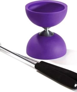 Acrobat Diabolo 105 Rubber Aluminium 12 X 10,5 Cm Paars -Exporteren spellen-voor winkel 550x501 1