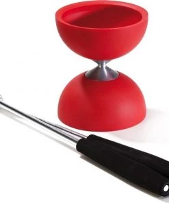 Acrobat Diabolo 105 Rubber Aluminium 12 X 10,5 Cm Rood -Exporteren spellen-voor winkel 550x501 4
