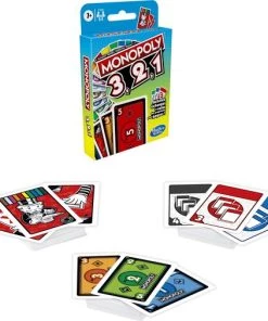 Monopoly 3, 2, 1 - Franstalig Kaartspel -Exporteren spellen-voor winkel 550x506