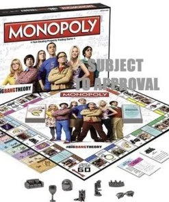 Monopoly Big Bang Theory - Engelstalig Bordspel -Exporteren spellen-voor winkel 550x508