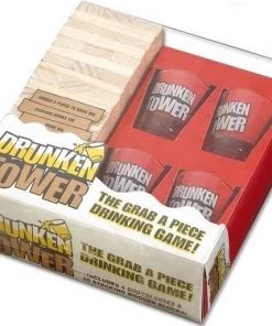 Lifetime Games Drunken Tower Drinkspel - Drankspel - Tipsy Tower Shotspel - Met 4 Shotglazen En 60 Stenen -Exporteren spellen-voor winkel 550x513 2