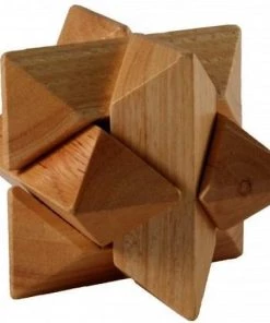 Longfield Games Houten Iq Puzzel Ster