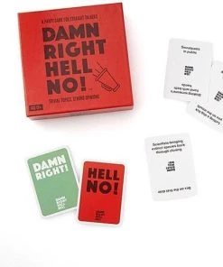 Hygge Games Party Game Partyspel - Damn Right Hell No -Exporteren spellen-voor winkel 550x519