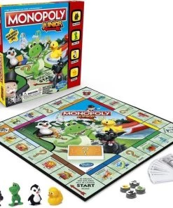 Hasbro Spellenbundel - 2 Stuks - Monopoly Junior & Mens Erger Je Niet -Exporteren spellen-voor winkel 550x529 1