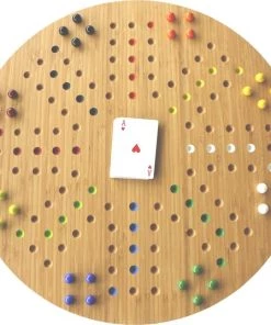 Cambium Meubels Keezbord Voor 8 Spelers Van Bamboe