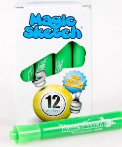 6996.05 Bingostiften 12 Stuks - Kleur: Licht Groen -Exporteren spellen-voor winkel 550x539 5