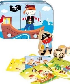 Simply For Kids Spel - Dobbelspel - Piraten - In Blik - 3+