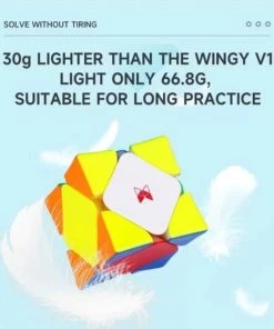 QI YI QiYi X-men Design Wingy Skewb V2 M - Speedcube - Magnetisch - Breinbreker -Exporteren spellen-voor winkel 550x542