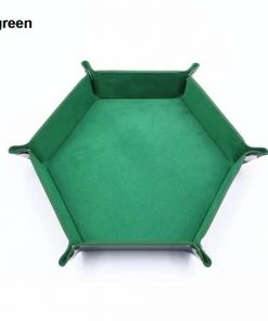 Genvi Dobbelstenenbak Zeshoek Groen Groot