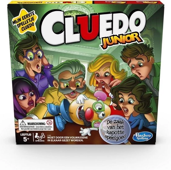 Merkloos Spellenbundel - 2 Stuks - Beverbende & Cluedo Junior 7 Merkloos Spellenbundel - 2 Stuks - Beverbende & Cluedo Junior - Afbeelding 5