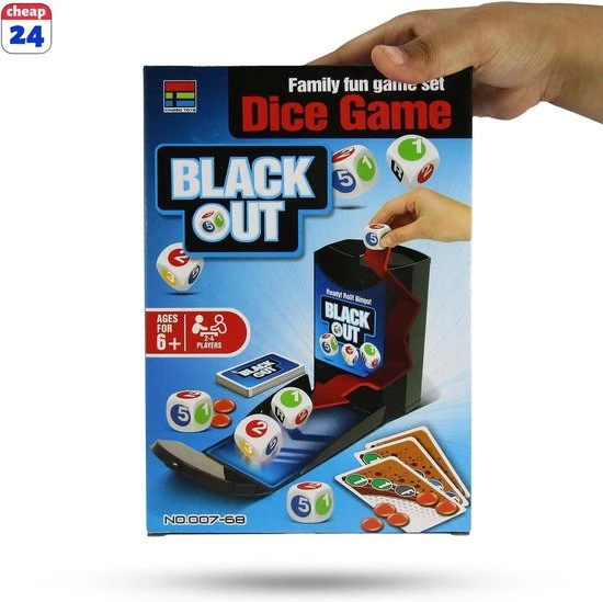 Dice & Games Black Out Dice Game Dobbelspel Bingo- En Strategiespel 3 Dice & Games Black Out Dice Game Dobbelspel Bingo- En Strategiespel