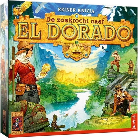 999 Games Spellenbundel - 2 Stuks - De Zoektocht Naar El Dorado & Stratego 4 999 Games Spellenbundel - 2 Stuks - De Zoektocht Naar El Dorado & Stratego - Afbeelding 2