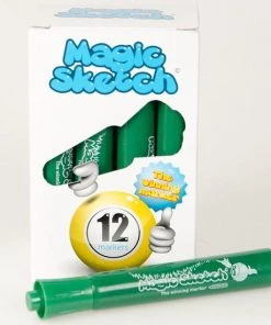 6996.05 Bingostiften 12 Stuks - Kleur: Licht Groen